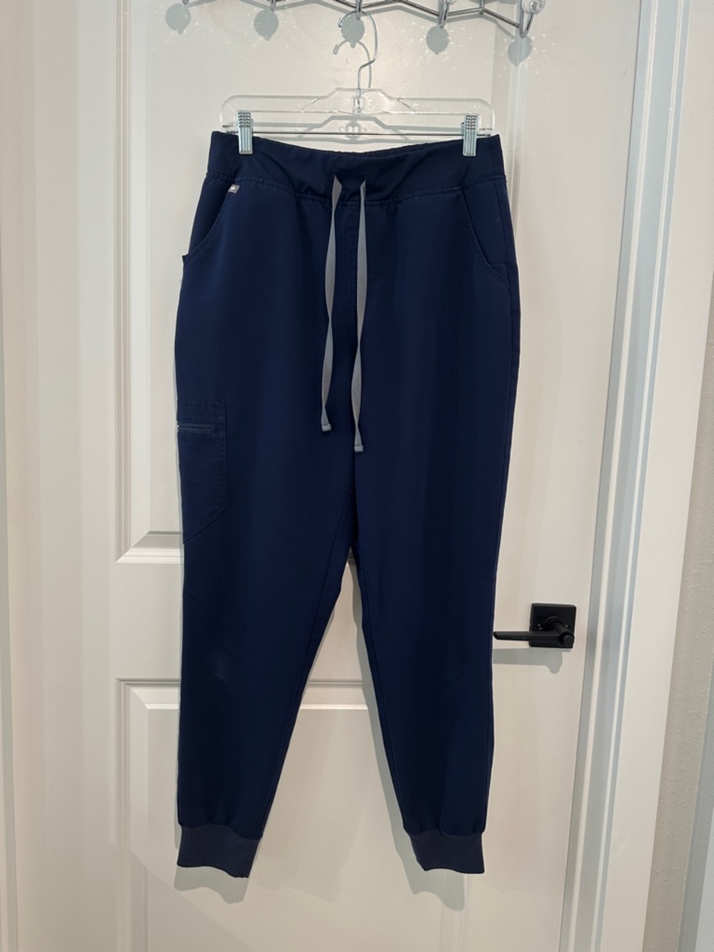 FIGS Women's Zamora High Waisted Jogger Pants Navy